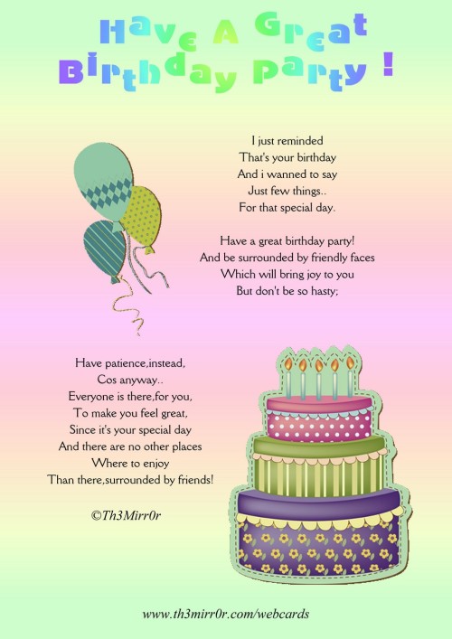 10-Happy Birthday - Throw A Birthday Party